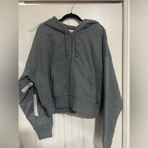 Aritzia boyfriends box zip up